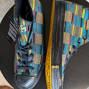 Converse Chuck 70 High Black History Month Sneakers NWT – Multicolor Mosaic